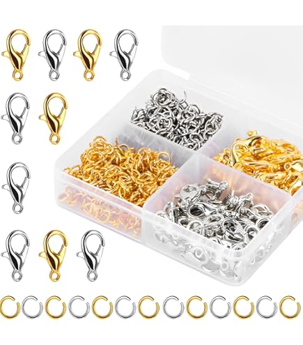 Amazon.co.jp: ファイニエ カニカン 留め金具 大きめ 全長約21mm